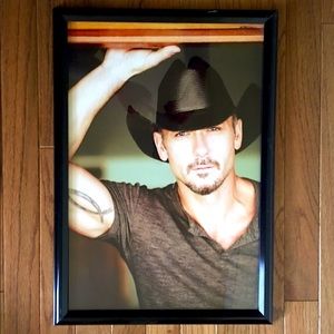 Tim McGraw Framed Poster